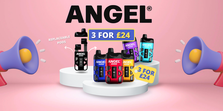 Angel 20K Vapes with Replaceable Pods