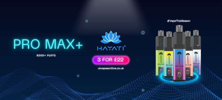 Hayati Pro Max+ Vape Kits