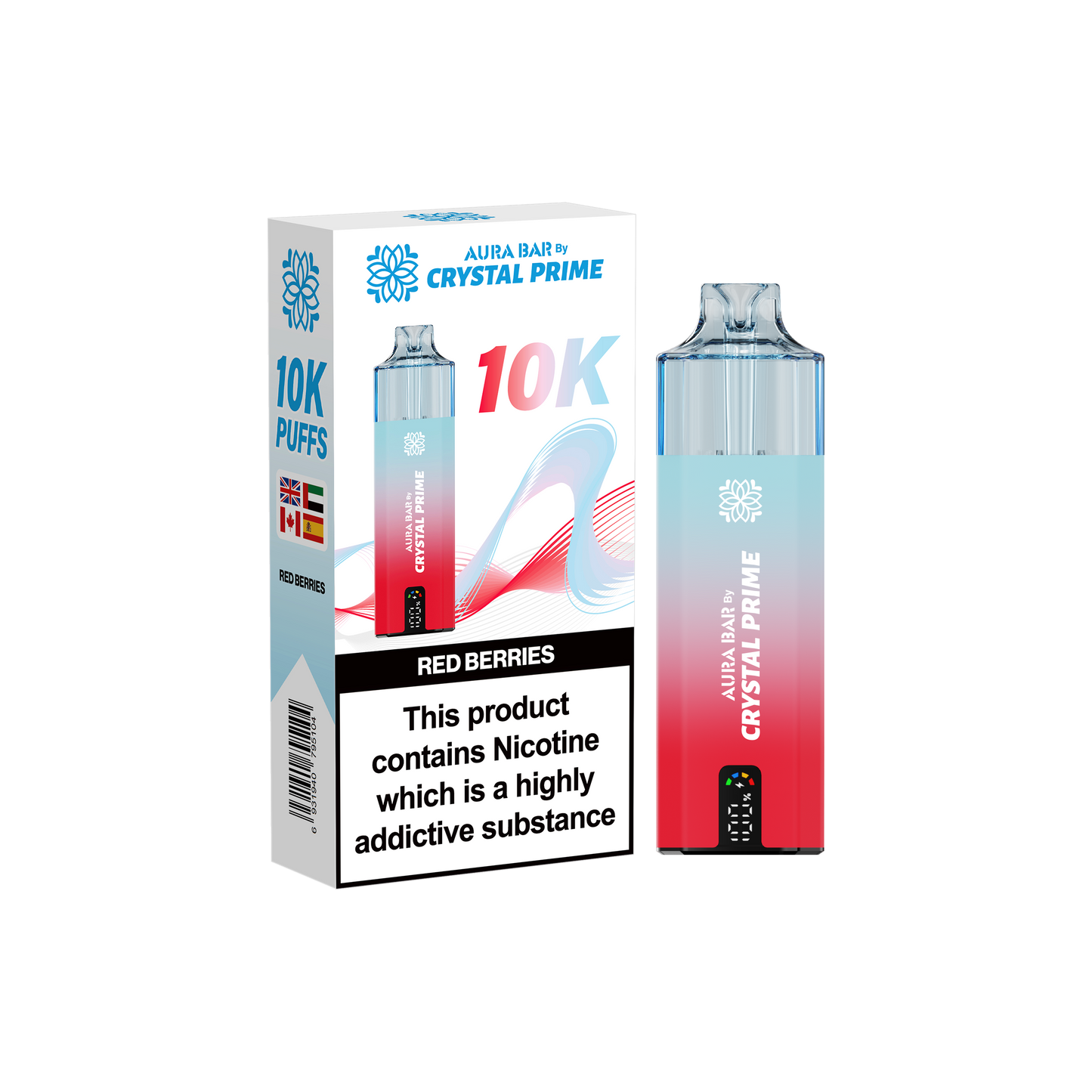 RED BERRIES - CRYSTAL PRIME 10K