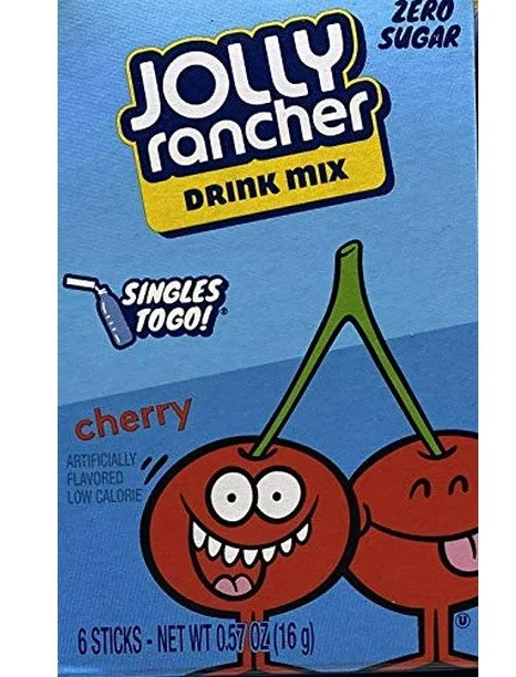 JOLLY RANCHER CHERRY SINGLES TO GO!