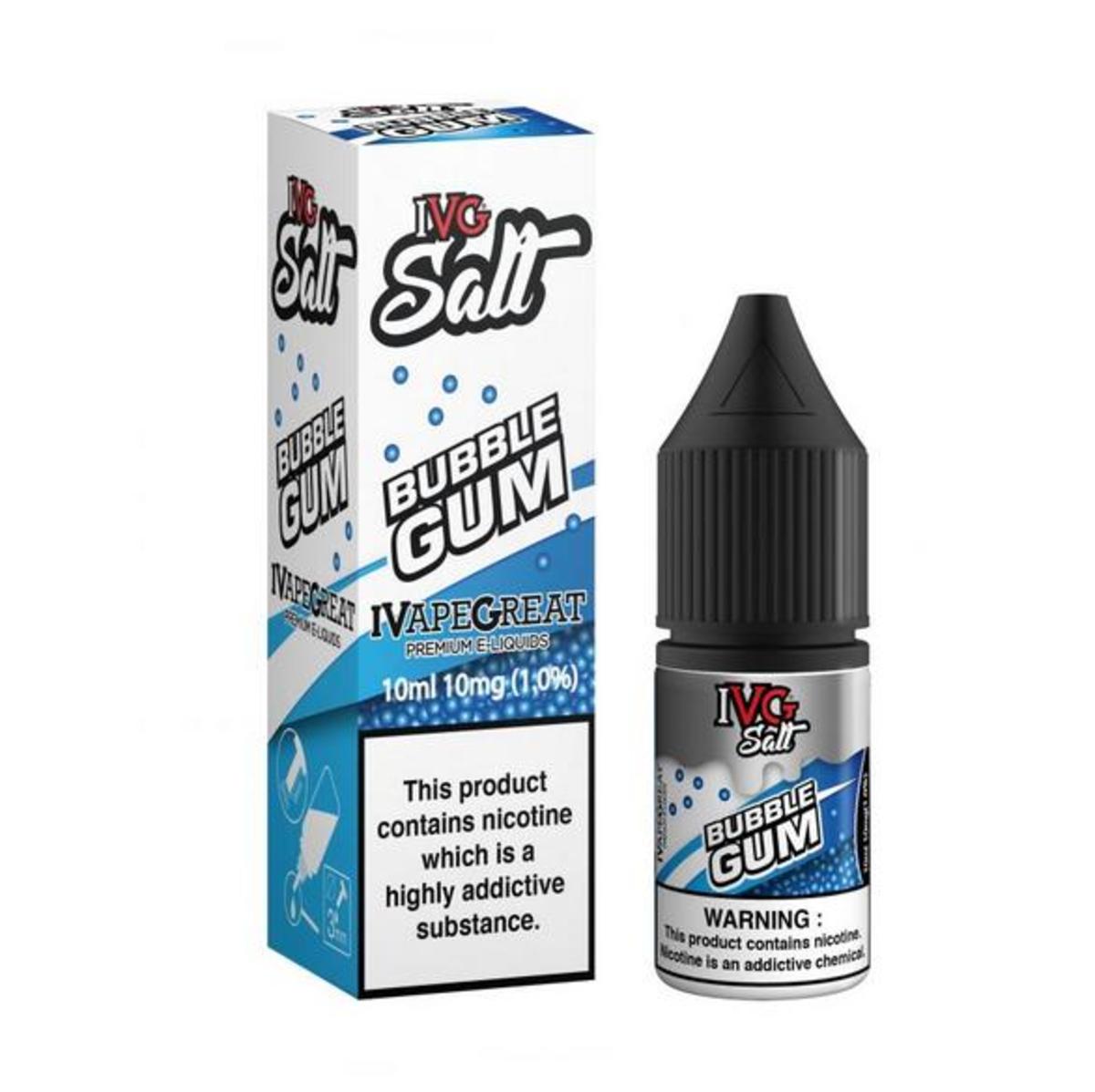 BUBBLEGUM 10MG - IVG SALTS 10ML