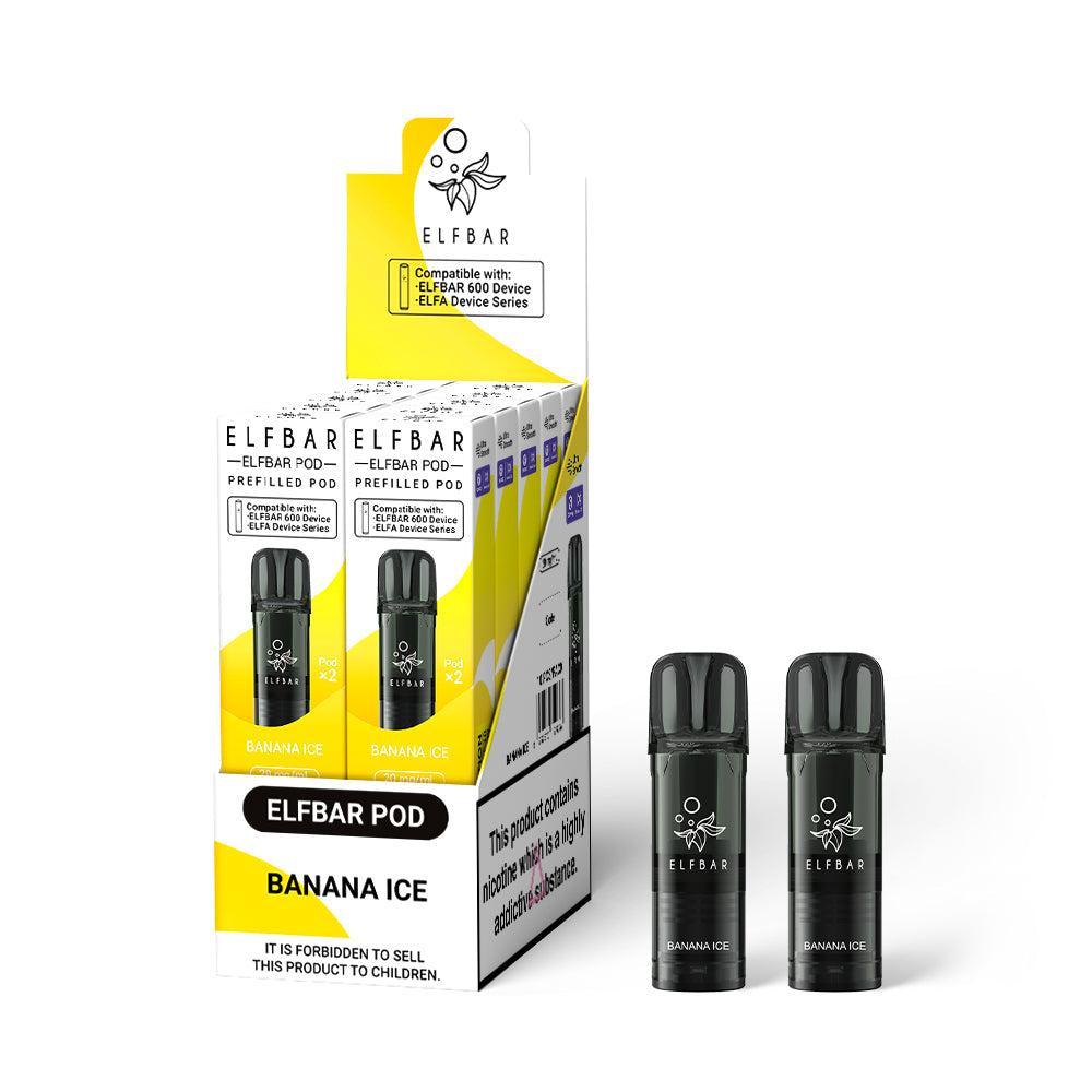 BANANA ICE - ELF BAR 600 POD