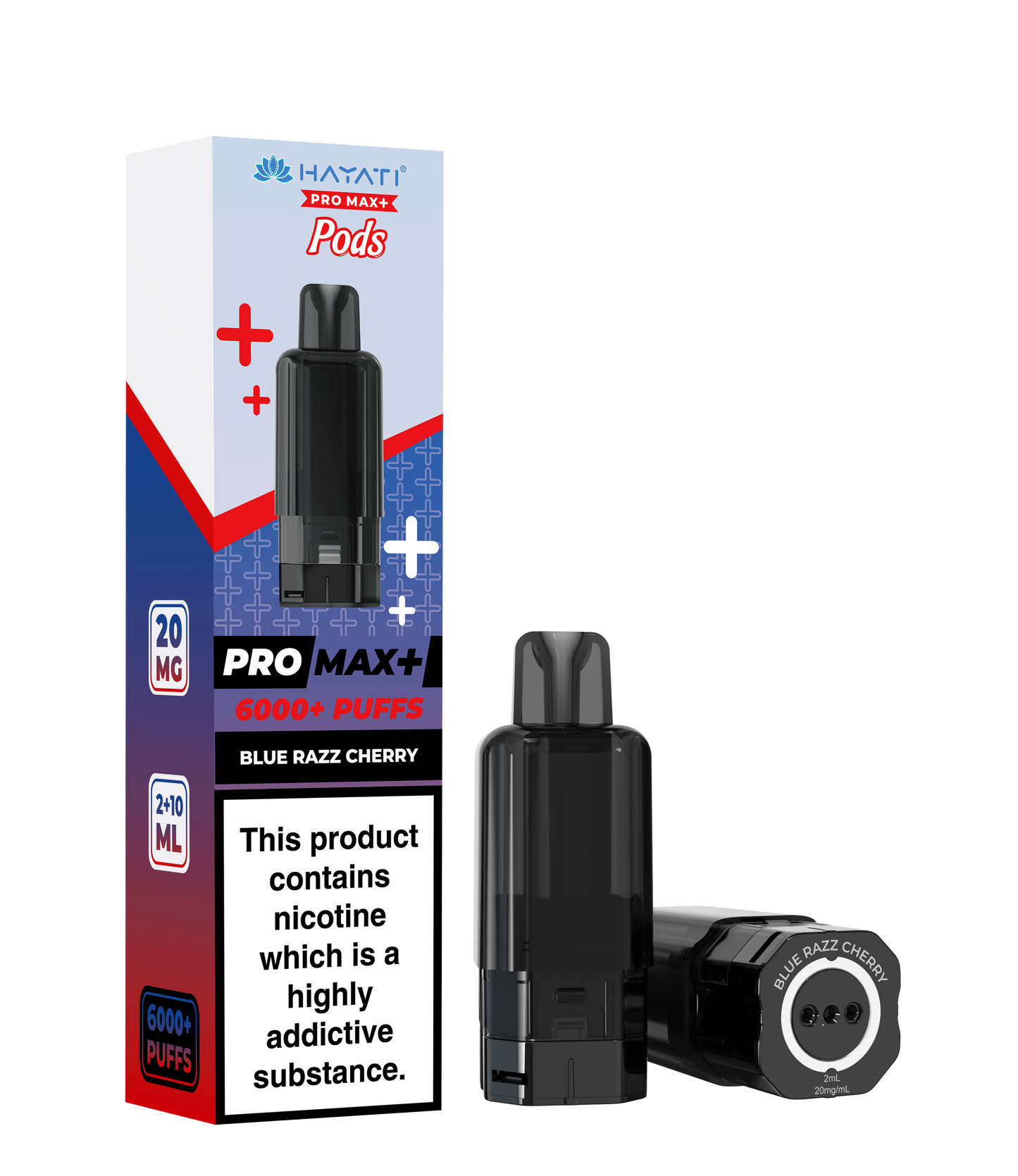 BLUE RAZZ CHERRY - PRO MAX + PODS