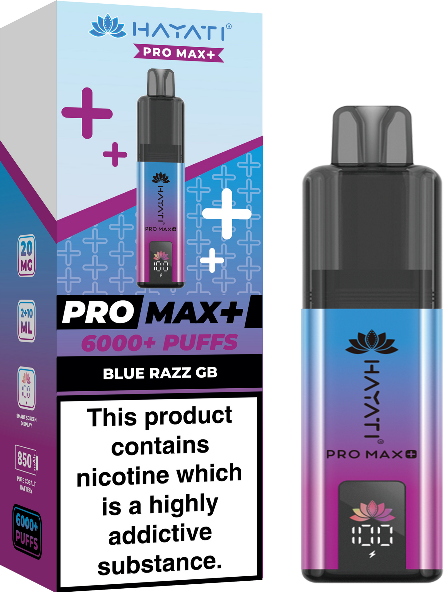 BLUE RAZZ GB - PRO MAX +