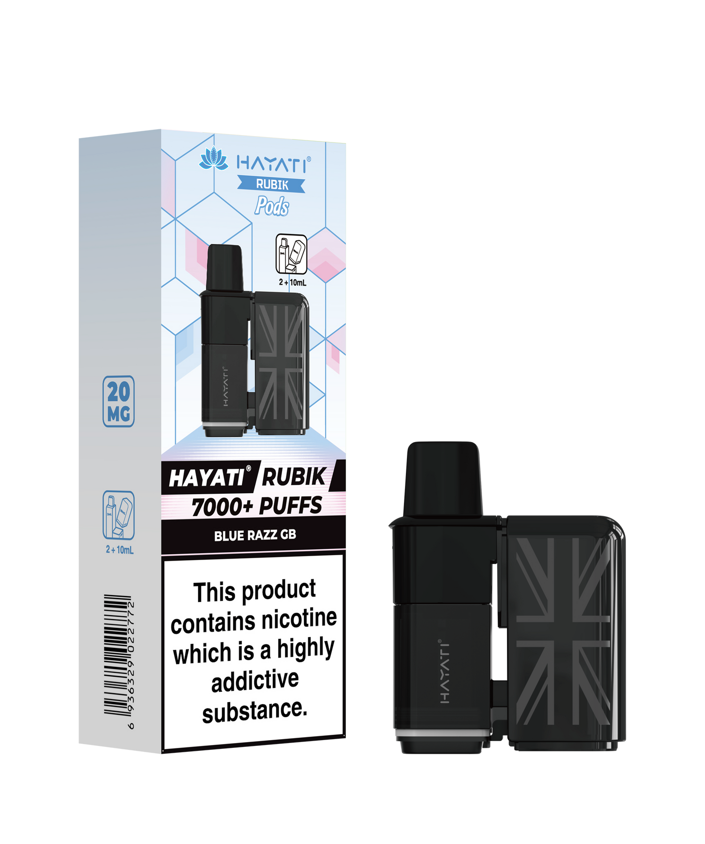 BLUE RAZZ CHERRY GB - HAYATI RUBIK POD