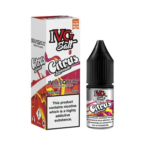 CITRUS LEMONADE 10MG - IVG SALTS 10ML