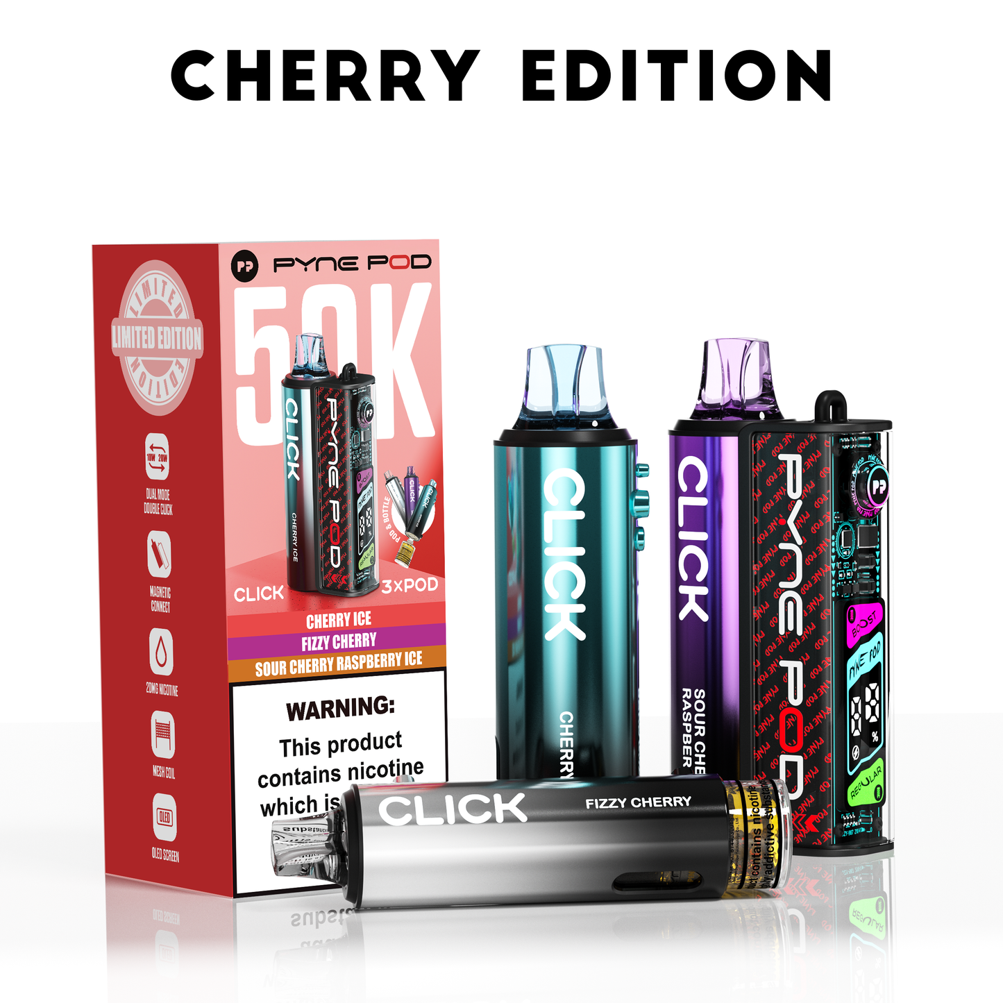 CHERRY EDITION - PYNE POD 50K