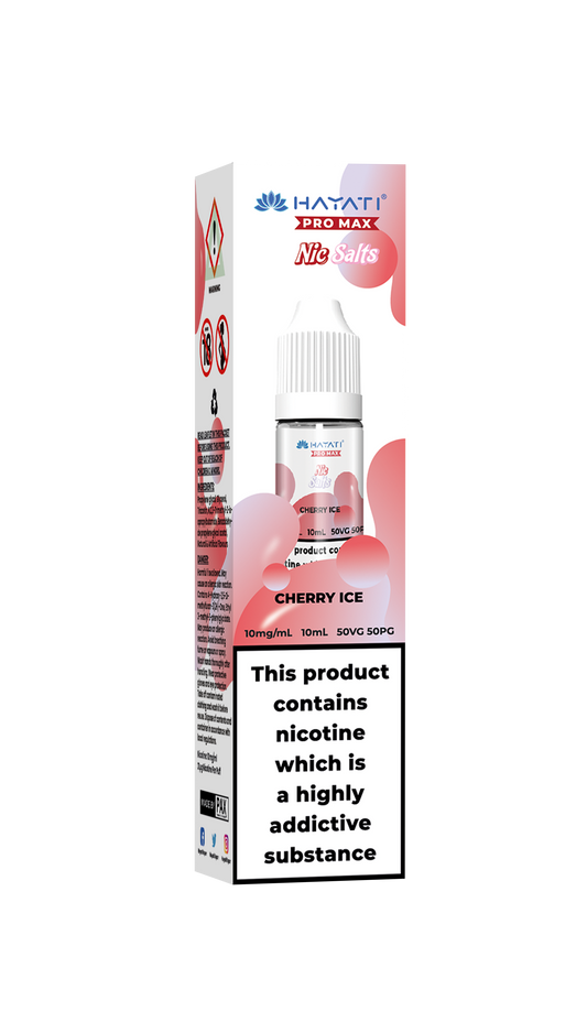 CHERRY ICE - HAYATI NIC SALTS 10 MG