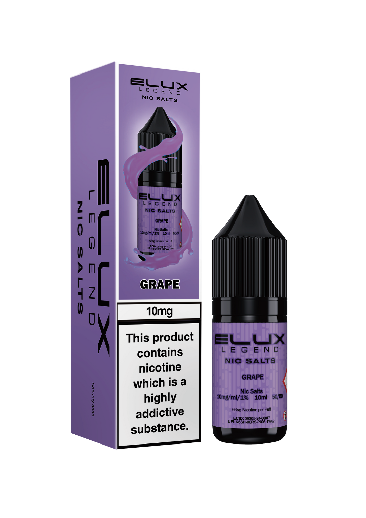 Grape - ELUX NIC SALTS 20 MG