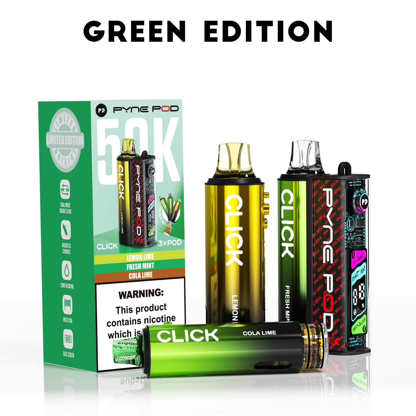 GREEN EDITION - PYNE POD 50K