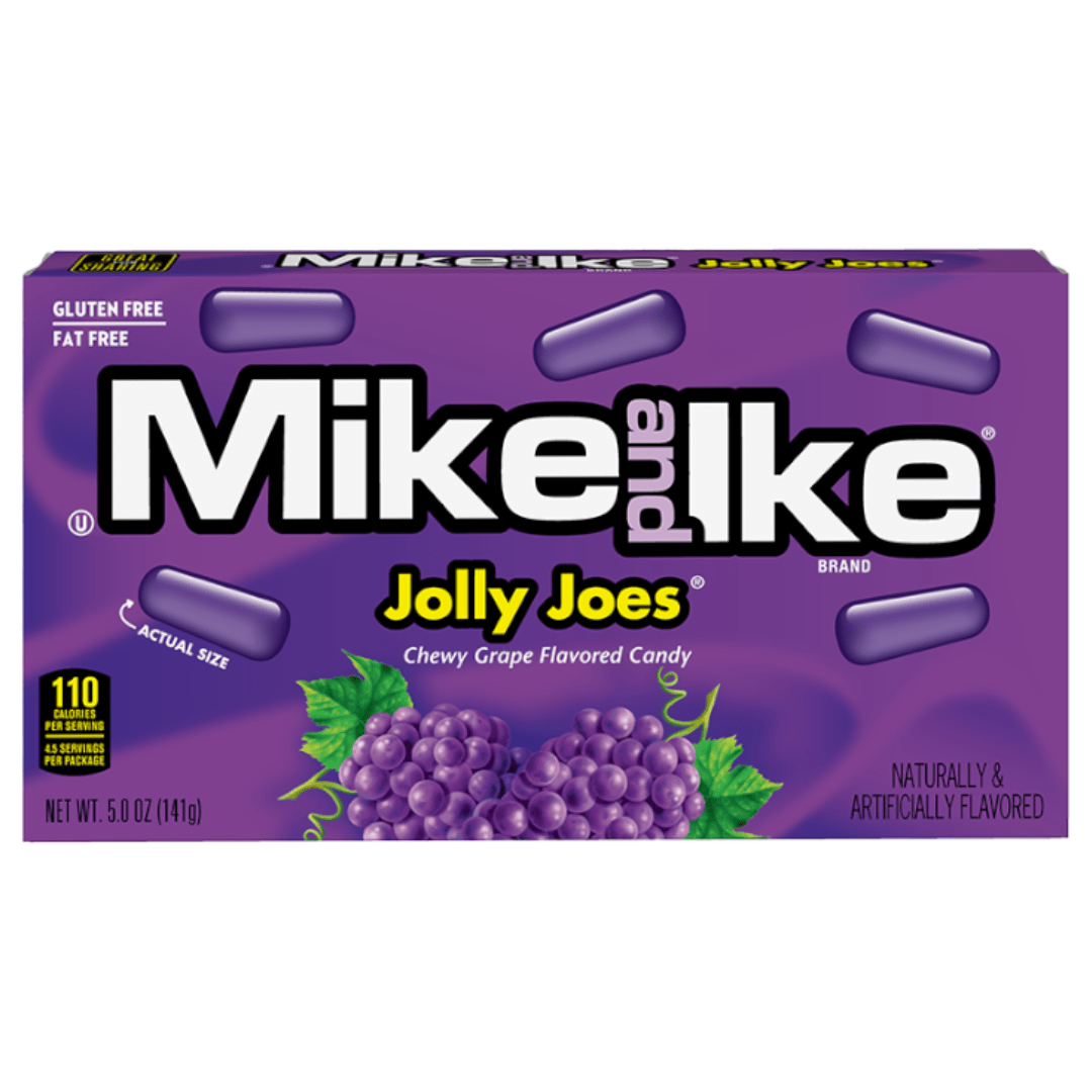 JOLLY JOES MIKE AND IKE CANDY 4.25 oz