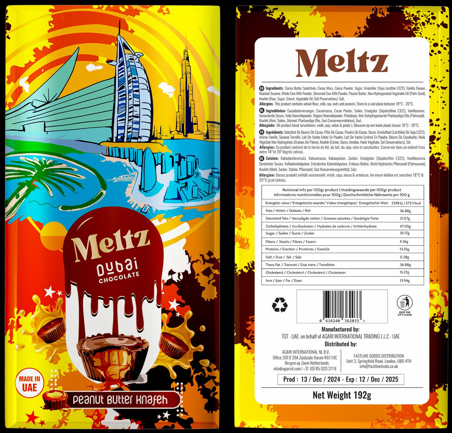 PEANUT BUTTER KNAFEH - DUBAI CHOCOLATE