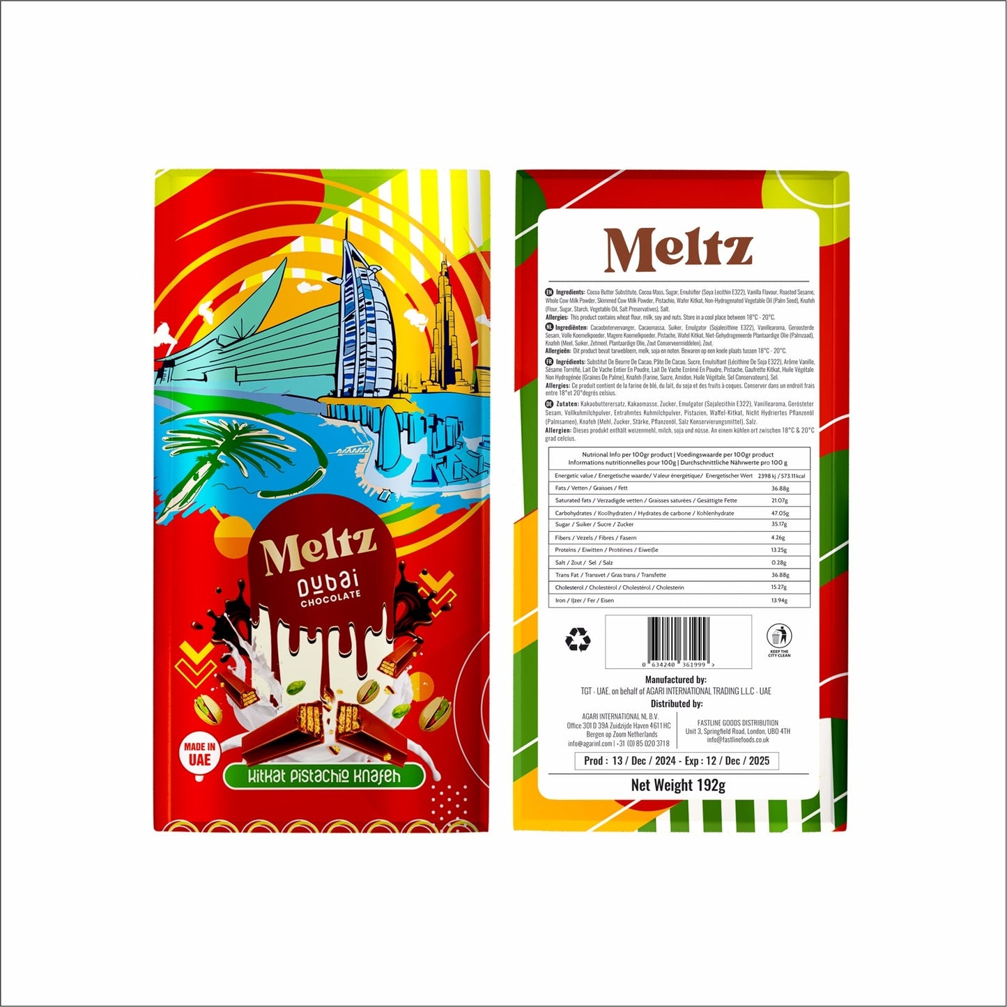 KITKAT PISTACHIO KNAFEH - DUBAI CHOCOLATE