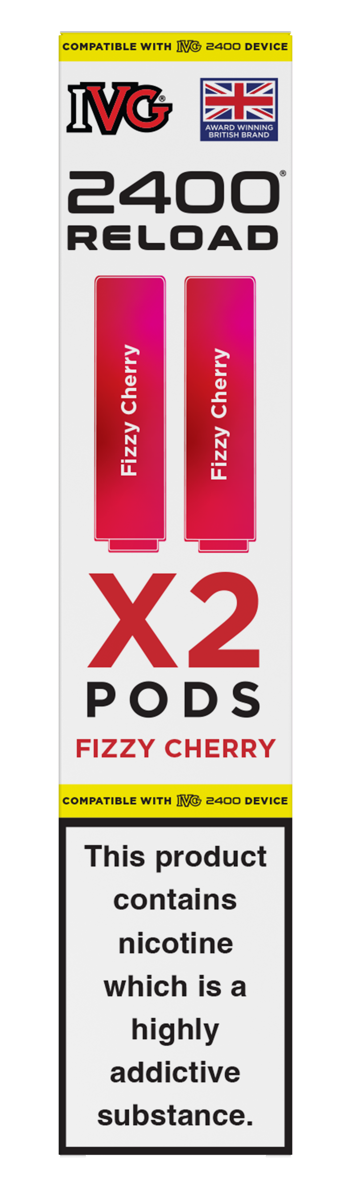Fizzy Edition - IVG 2400 RELOAD POD