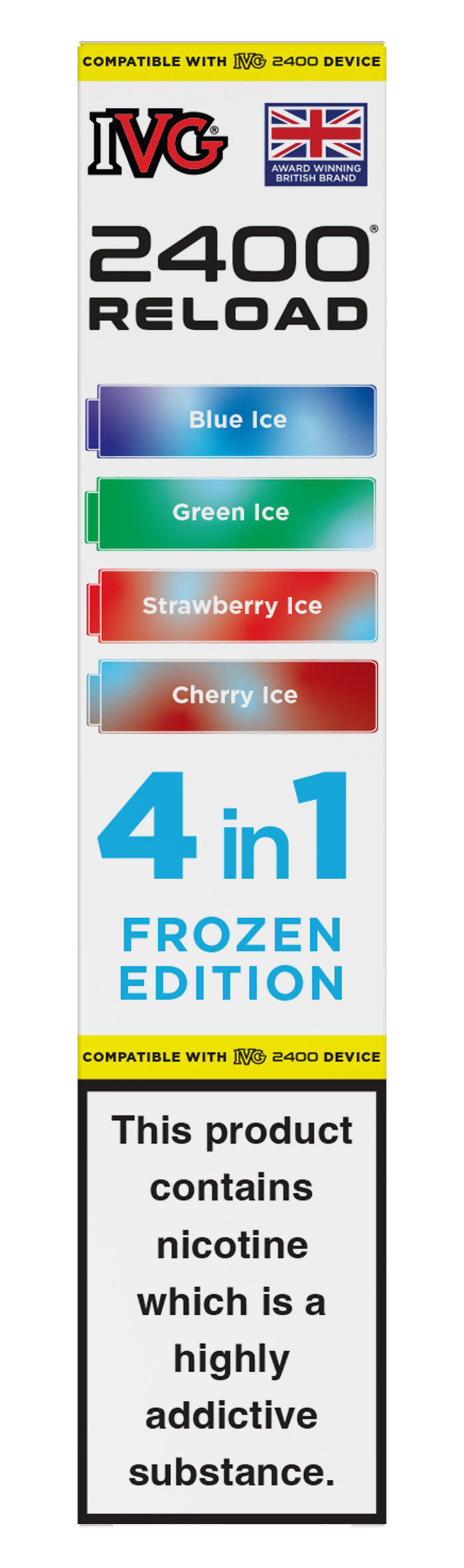 Frozen Edition - IVG 2400 RELOAD POD