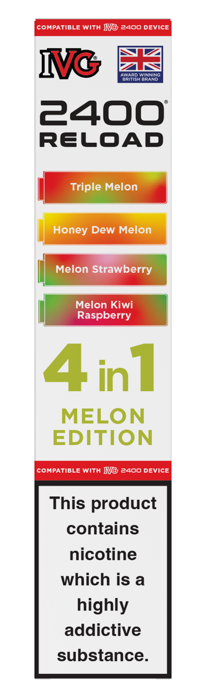 Melon Edition - IVG 2400 RELOAD POD