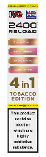 Tobacco Edition - IVG 2400 RELOAD POD