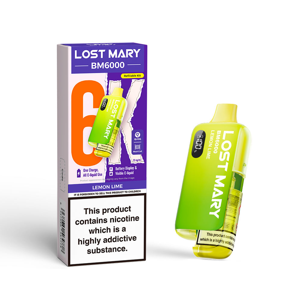 LEMON LIME - LOST MARY BM6000 KIT