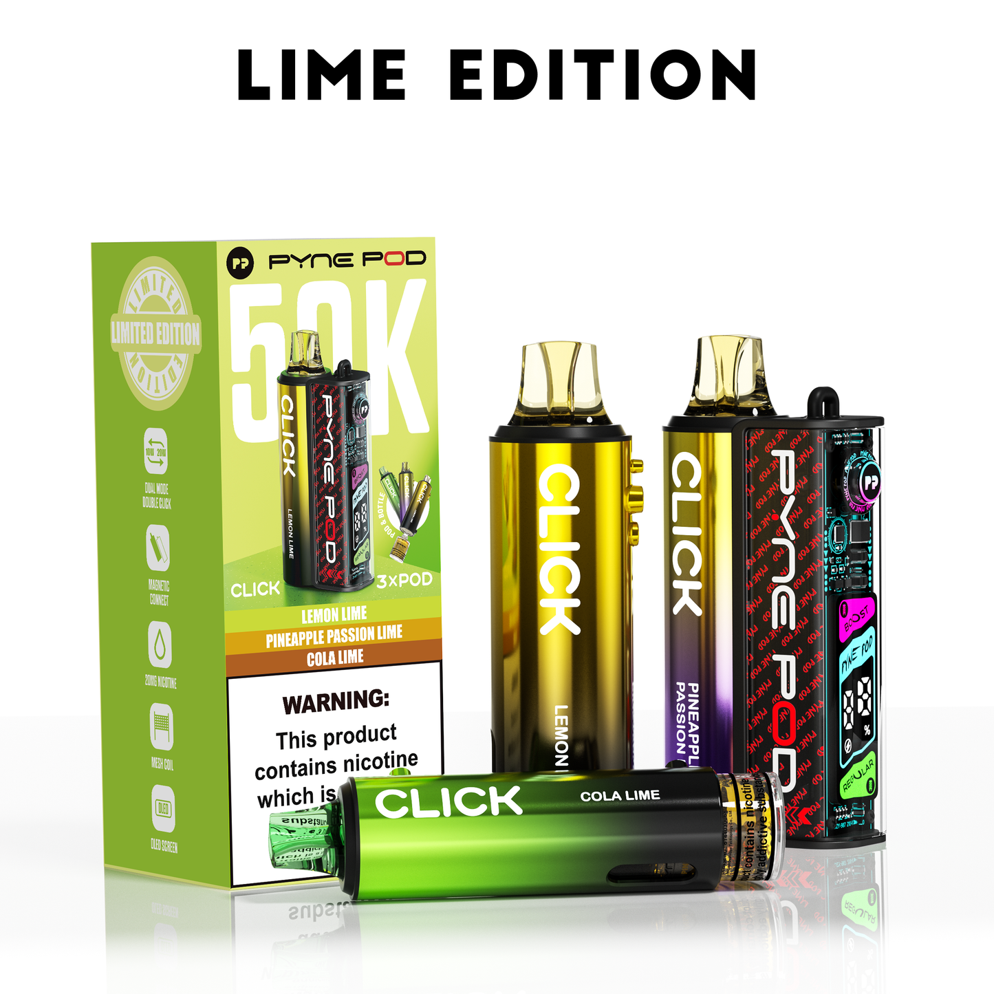 LIME EDITION - PYNE POD 50K