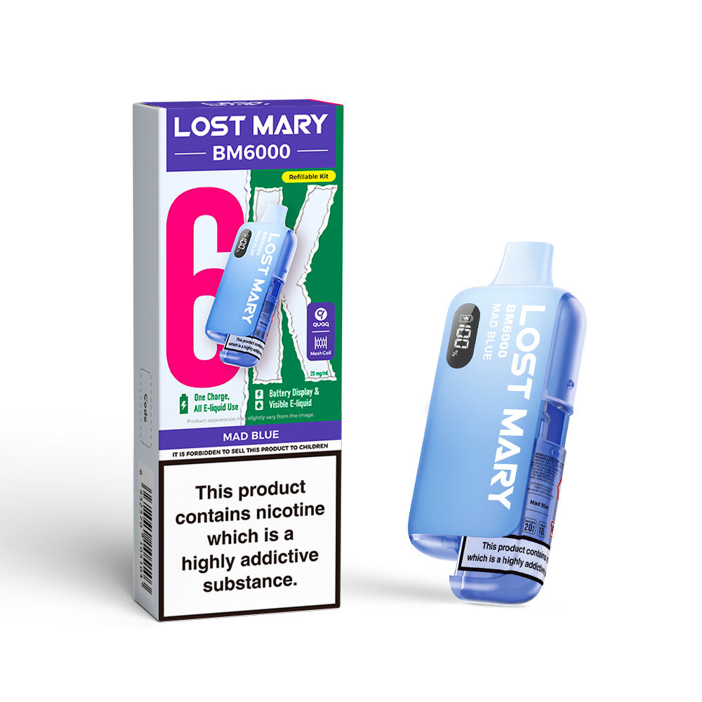 MAD BLUE - LOST MARY BM6000 KIT