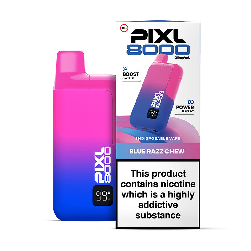 BLUE RAZZ CHEW - PIXL 8000 KIT