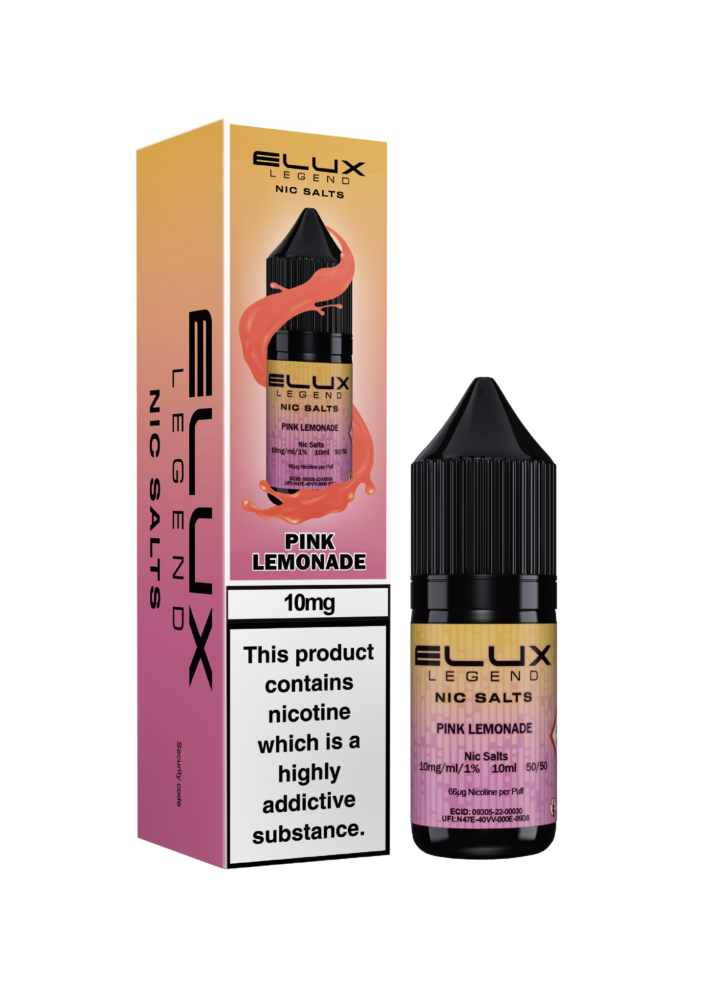 Pink Lemonade - ELUX NIC SALTS 20 MG