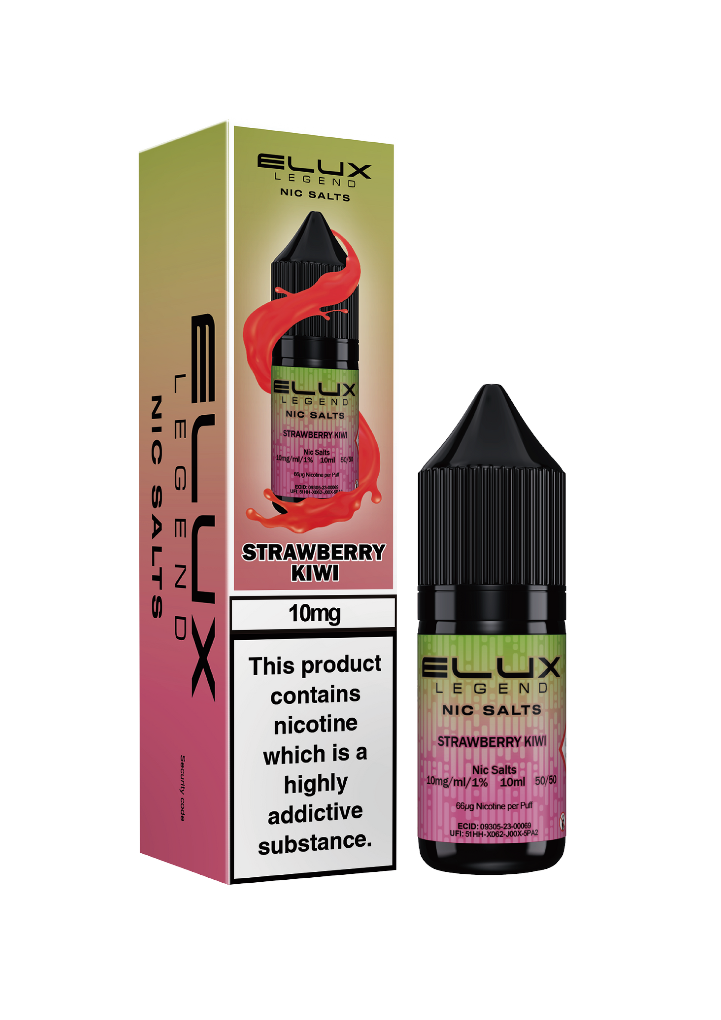 Strawberry Kiwi - ELUX NIC SALTS 20 MG