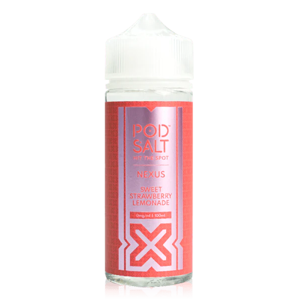 SWEET STRAWBERRY LEMONADE - POD SALT JUICE E-LIQUID 100ML