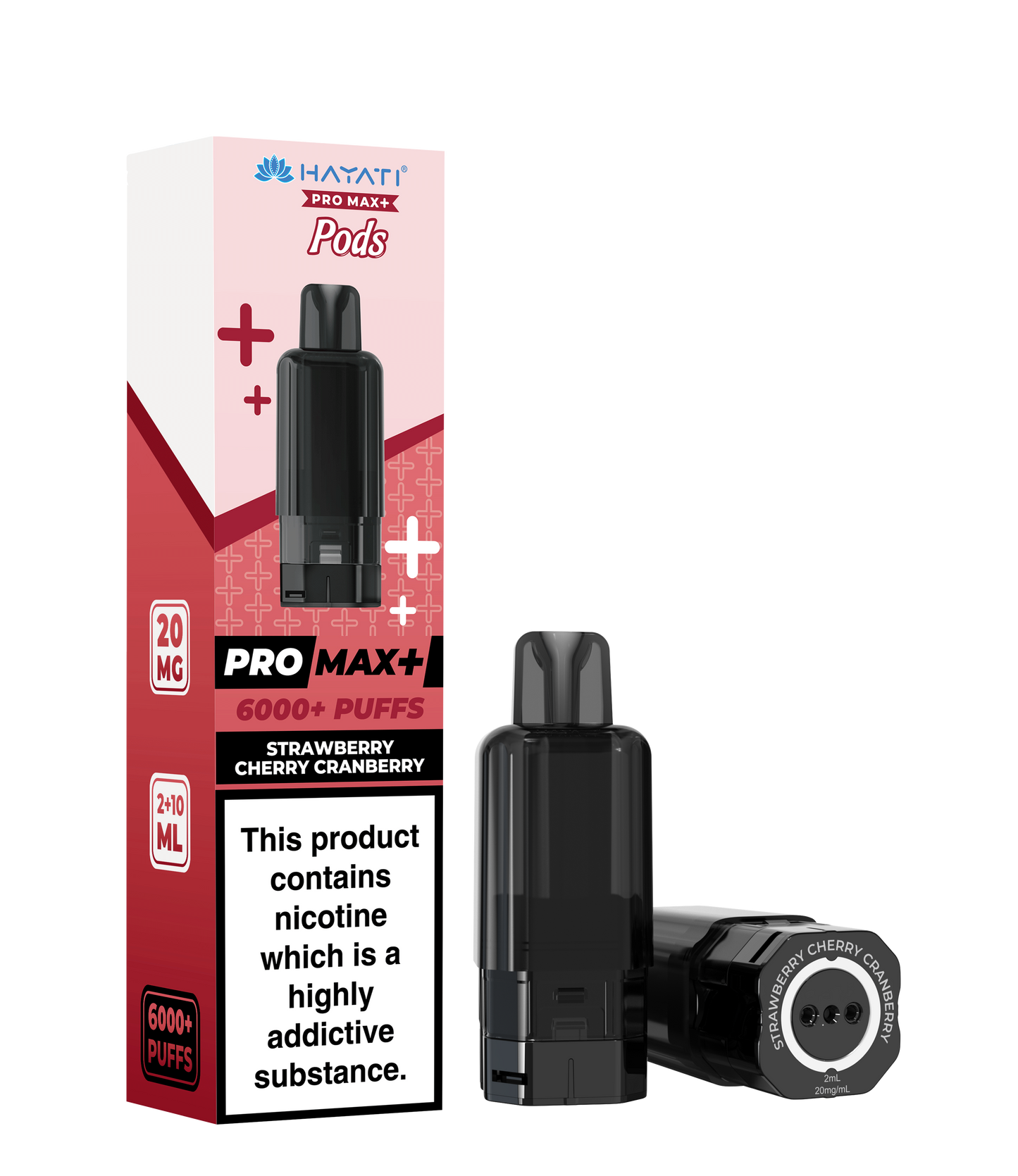 STRAWBERRY CHERRY CRANBERRY - PRO MAX + PODS