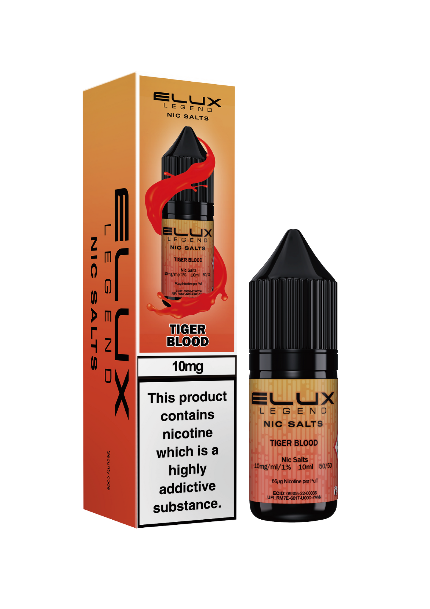 Tiger Blood - ELUX NIC SALTS 20 MG