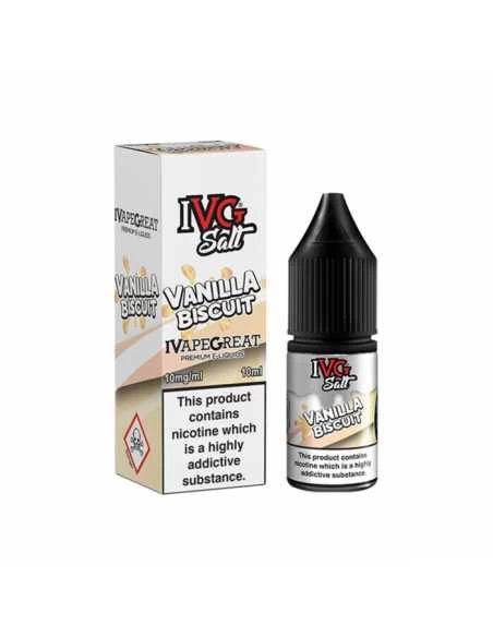 VANILLA BISCUIT 10MG - IVG SALTS 10ML