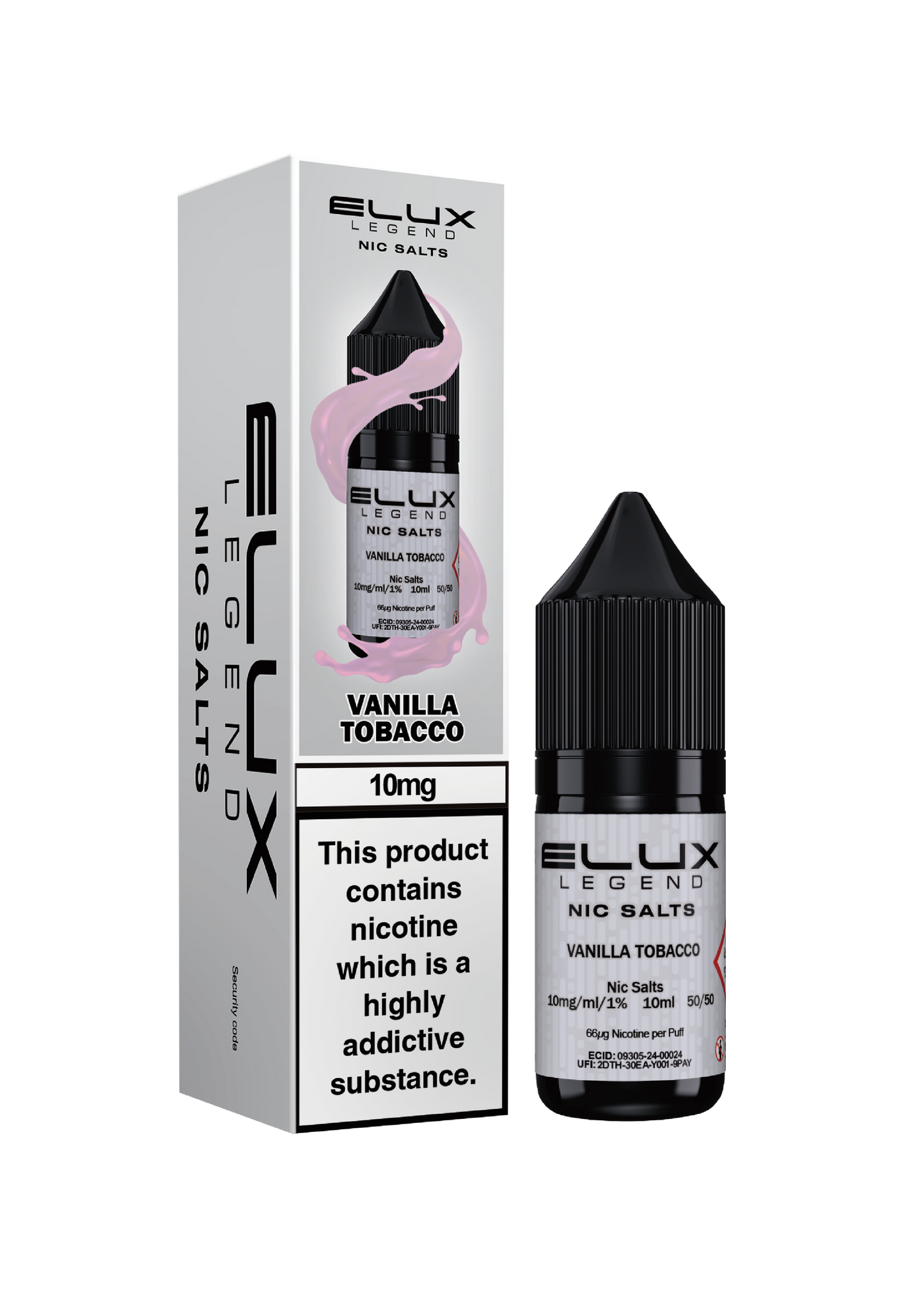 Vanilla Tobacco - ELUX NIC SALT 10 MG