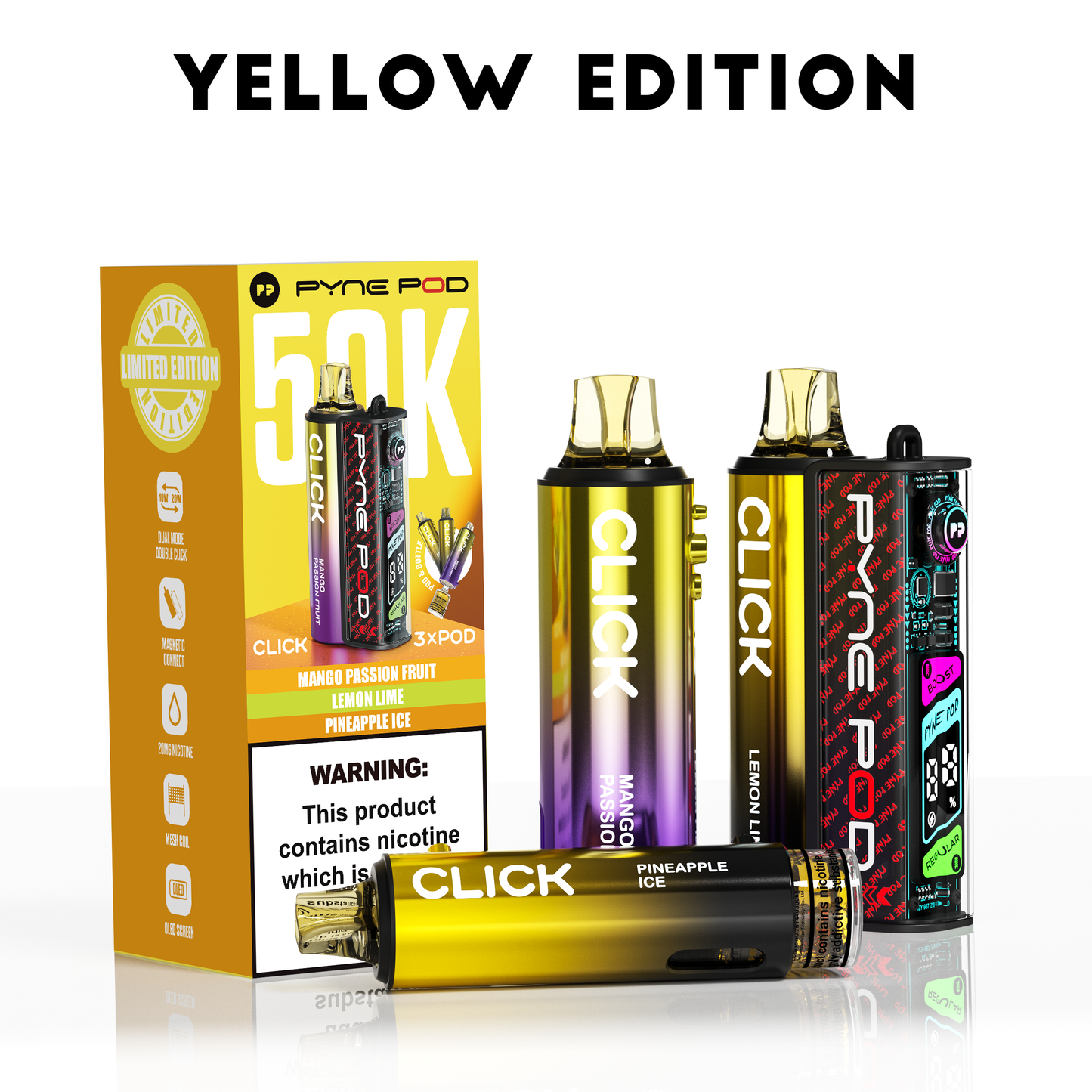 YELLOW EDITION - PYNE POD 50K