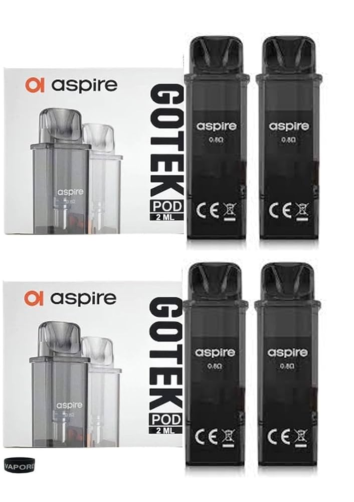 ASPIRE GoTek Pods 0.8 (2ml)(pack of 2)