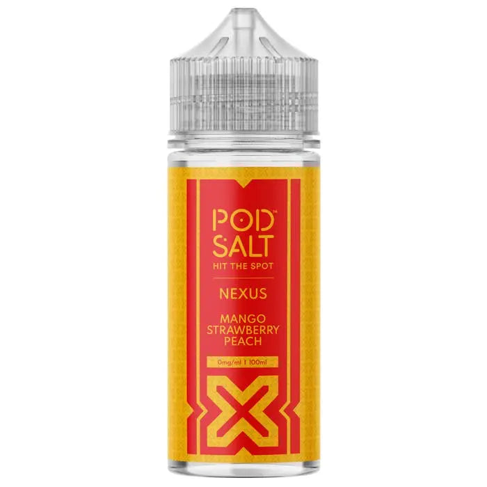 MANGO STRAWBERRY PEACH - POD SALT JUICE E-LIQUID 100ML