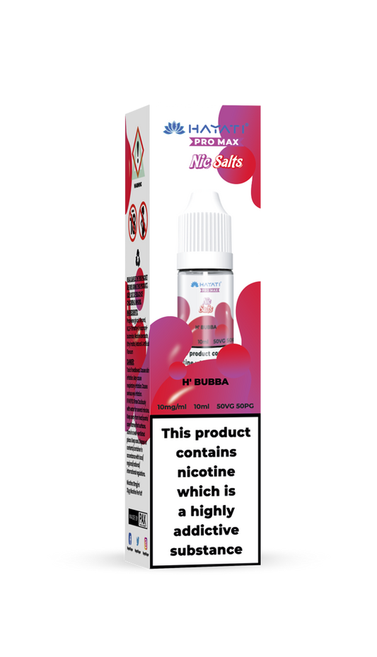H' BUBBA - HAYATI NIC SALTS 10 MG