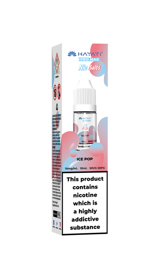 ICE POP - HAYATI NIC SALTS 10 MG