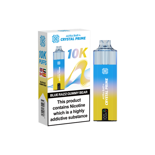 BLUE RAZZ GUMMY BEAR  - CRYSTAL PRIME 10K