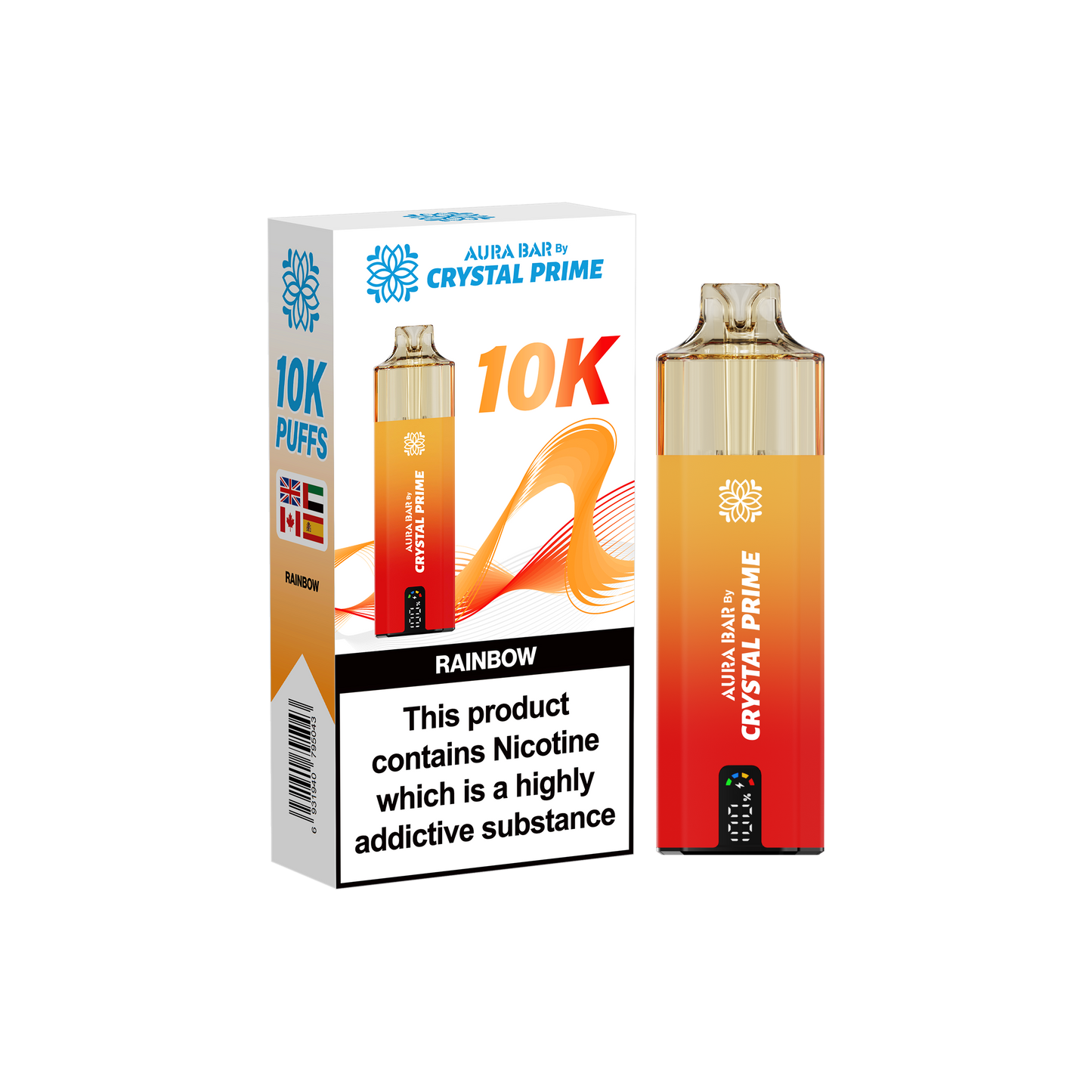 RAINBOW - CRYSTAL PRIME 10K