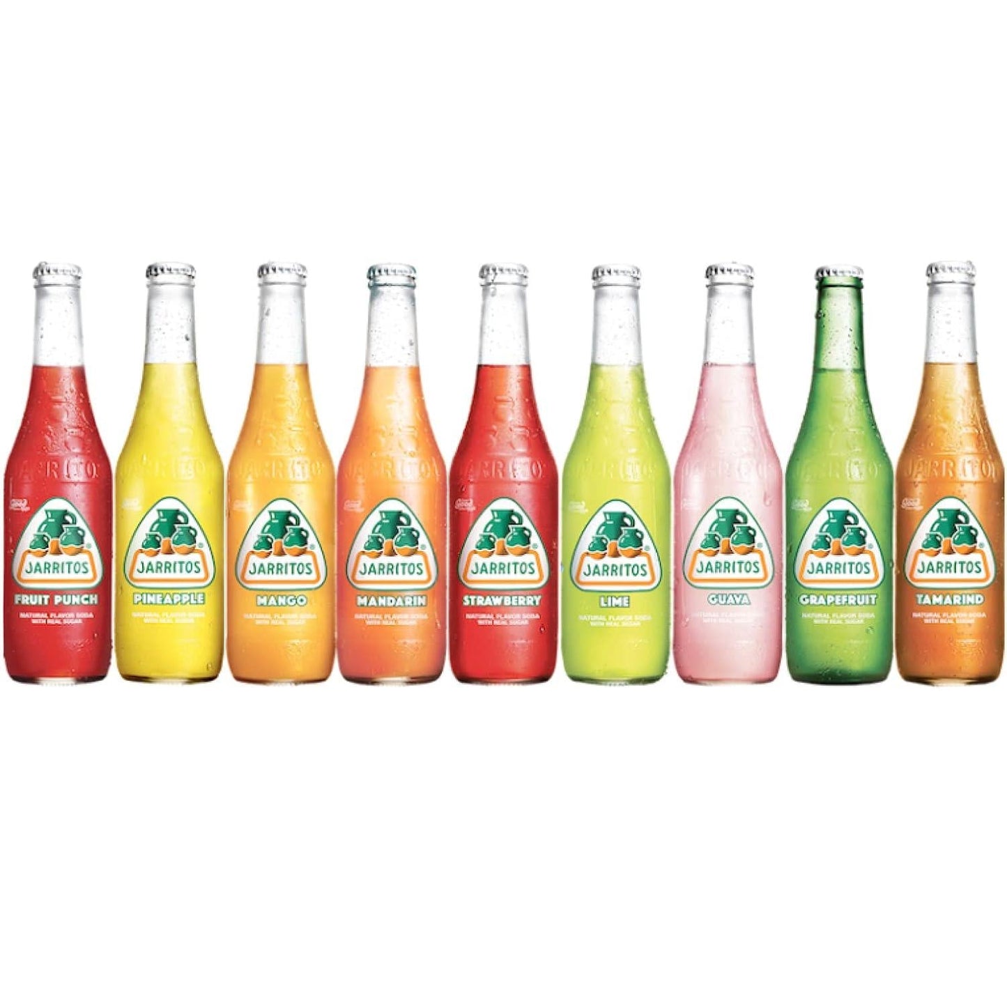 STRAWBERRY - MEXICAN IMPORT JARRITOS SODA (370ML)