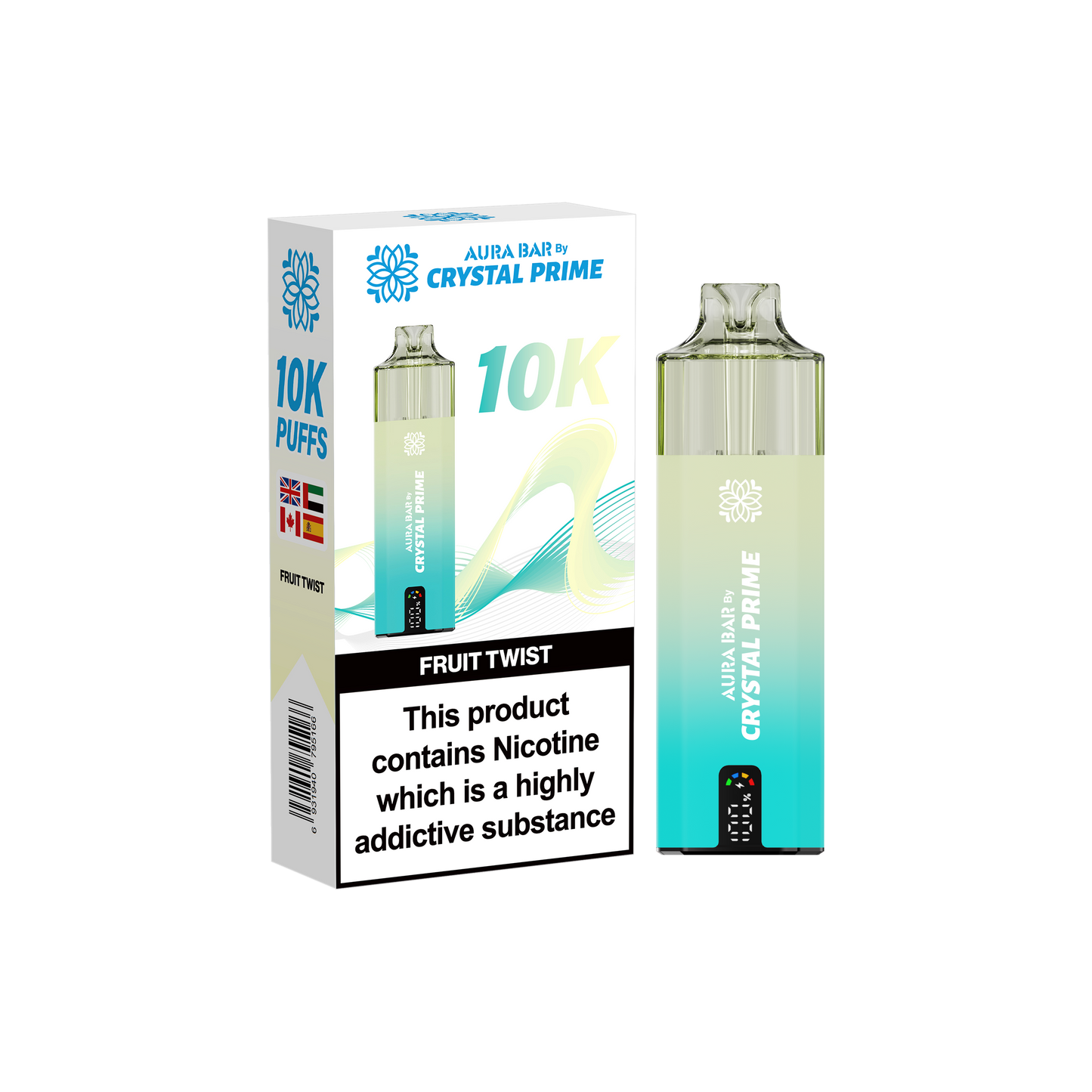 FRUIT TWIST - CRYSTAL PRIME 10K