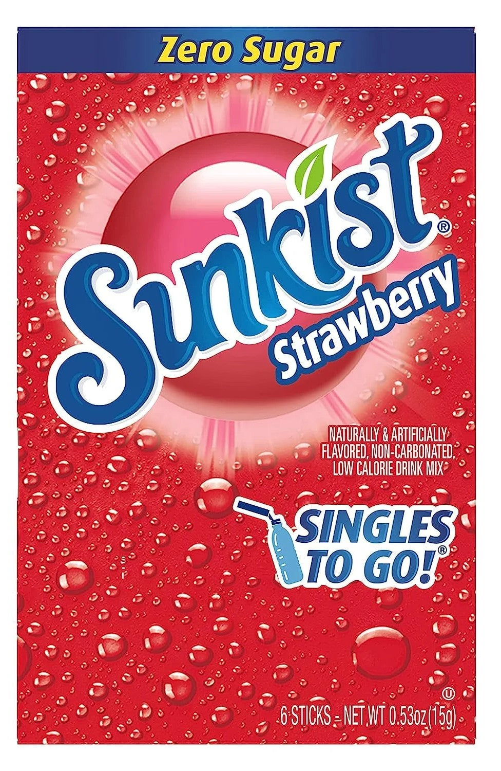 SUNKIST STRAWBERRY TANGERINE SINGLES TO GO!
