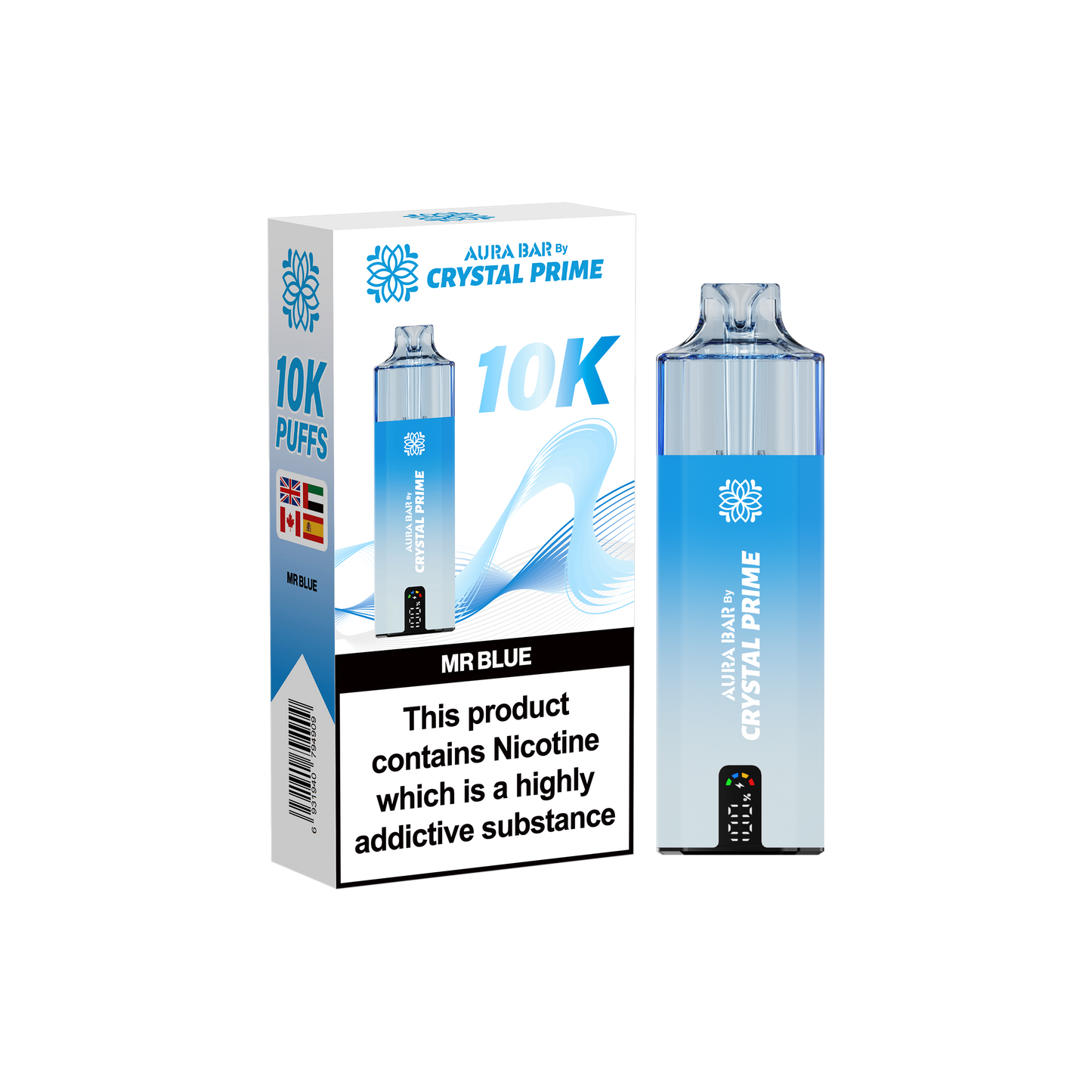 MR BLUE - CRYSTAL PRIME 10K