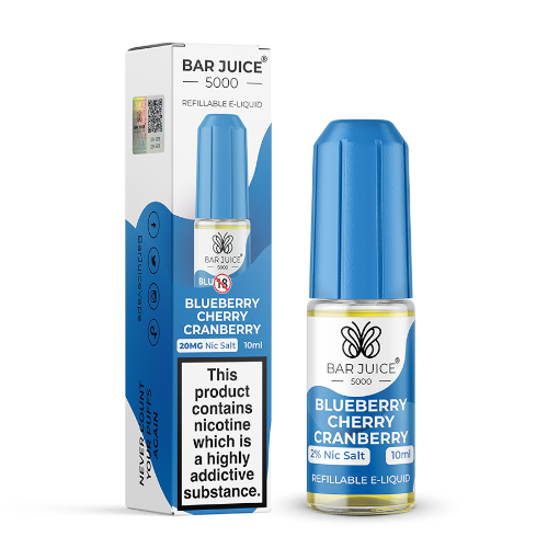 BLUEBERRY CHERRY CRANBERRY - BAR JUICE 20MG