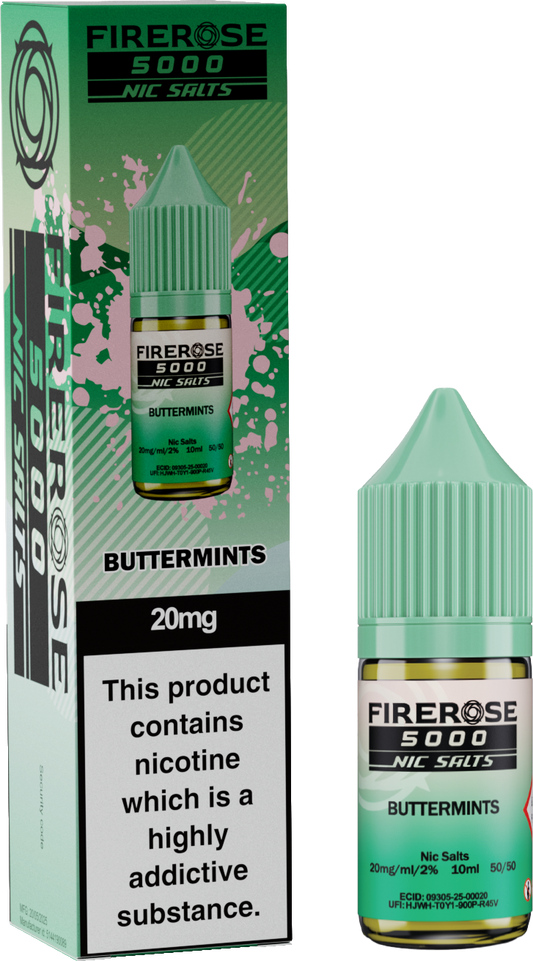 BUTTERMINTS - FIREROSE NIC SALTS 20 MG