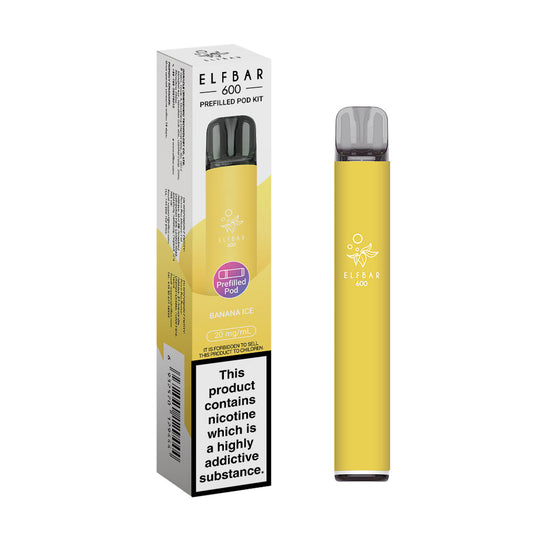 BANANA ICE - ELF BAR 600 PREFILLED