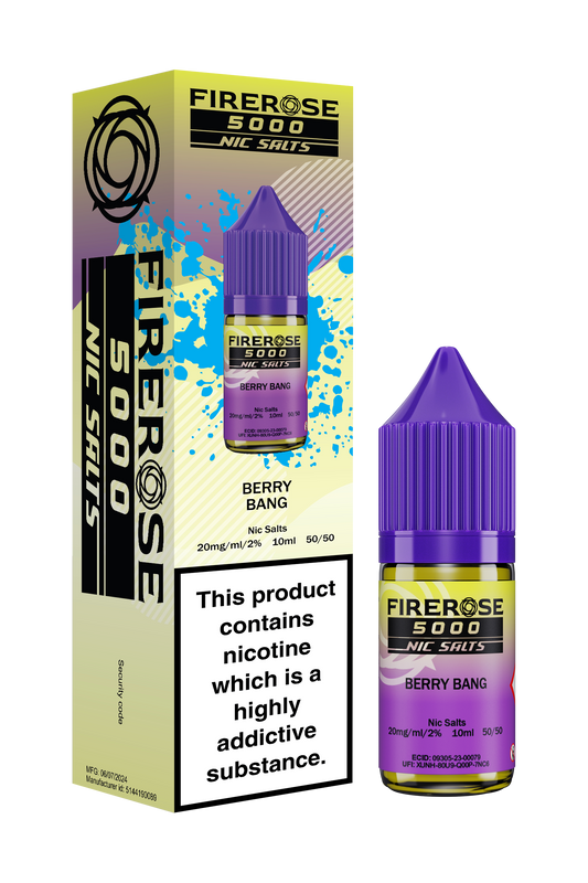 BERRY BANG - FIREROSE NIC SALTS 20 MG