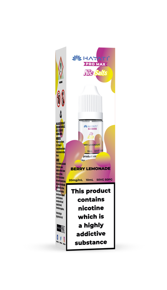 BERRY LEMONADE - HAYATI NIC SALTS 20 MG