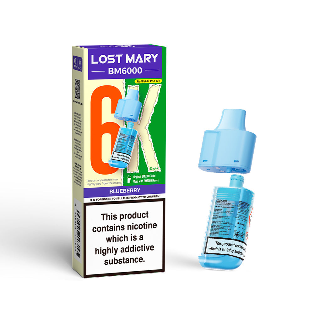 BLUEBERRY - LOST MARY BM6000 POD
