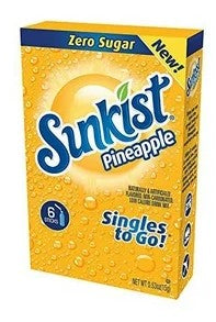 SUNKIST PINEAPPLE  SINGLES TO GO!